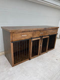 Double Dog Crate, Modern Dog Crate