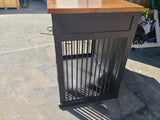 Single Dog Crate w/ Storage Drawer and Swing Door
