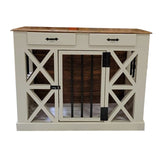 Dog Kennel - Handmade Wooden Dog And Cat Crate Furniture - Luxury Single Dog Crate, Dog Crate, Wood Dog House
