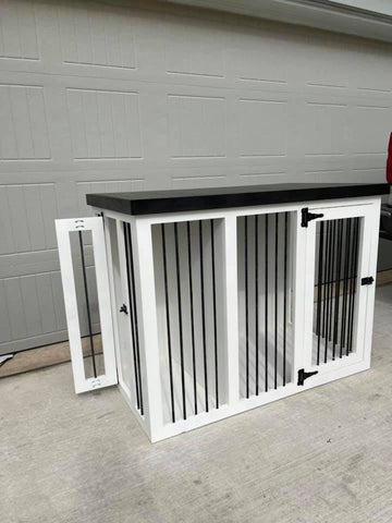 Single Dog Crate w/ Swing Door, Custom Dog Crate