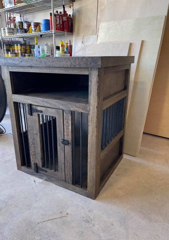 Small Single Dog Crate with Swing Door, Custom Dog Crate