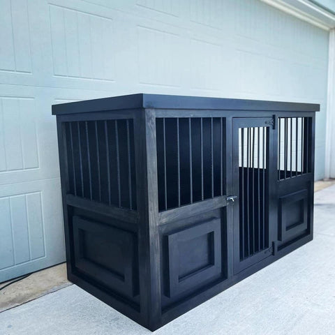 Small Single Dog Crate Kennel, Dog Crate Table, Swing Door Kennel, Custom Dog Crate